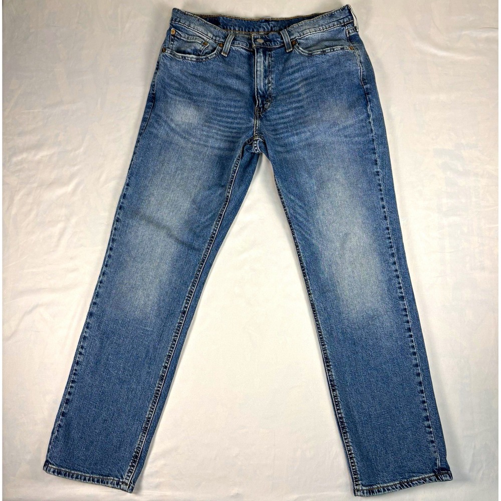 Levi's 541 Men's Blue Light Wash Denim Jeans Athletic Fit Tapered 34x29